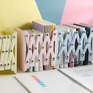 북엔드 도서관용 가정용 길이조절 책꽂이 이동식책꽂이 이동식북카트 길이조절책꽂이