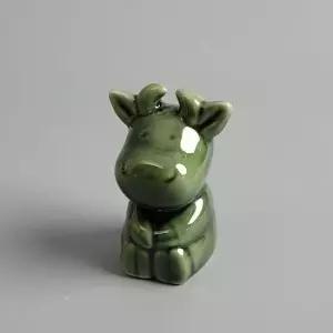 십이지신 미니 동물 장식소품 소 선물 거실 개업선물 도자기소품