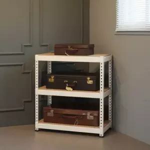 리빙스마트랙800 3단 높이 900 메탈선반 진열장 수납선반 스마트랙