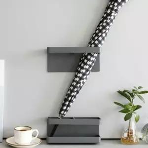 현관 자석 우산꽂이 철제 벽걸이 못안박는 수납 선반 자석선반 철제벽선반 붙이는선반