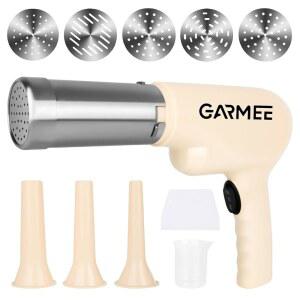 전기 파스타 메이커 기계 국수 - 자동 스파게티 롤러 키치네이드 부착 올인원 무선 홈메이드 머신