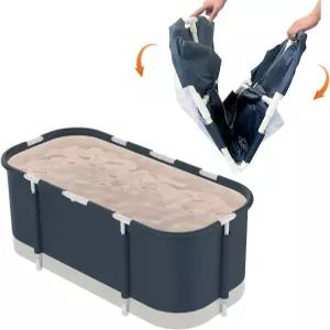 샤워실용 휴대용 욕조 대형 47인치 접이식 목욕 별도의 가족 욕실 일본식 SPA 뜨거운 얼음 이상적입니다