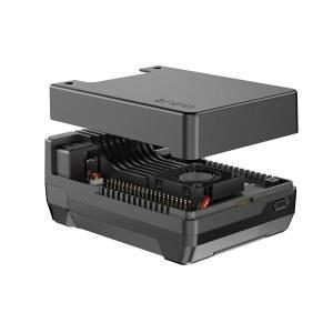 라즈베리 파이 5용 아르곤 NEO 5 M.2 NVME PCIE 케이스 | 팬이 내장된 알루미늄