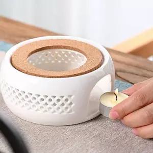 도자기 YA45PS83 티 워머 S-2 화이트 도자기화로 다도구 카페용품 다도찻상 카페식기