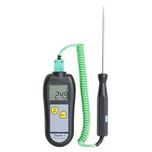 [하프클럽/]식품중심온도계 써마1 0.1도 탐침센서 130mm포함 영국