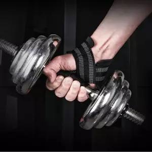 [하프클럽/]리프팅 악력 웨이트 근력 헬스 보완 스트랩 손목 운동