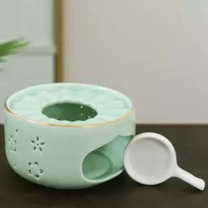 힐링데이 GQ10OY59 도자기 티 워머(민트) 다도 차데우기