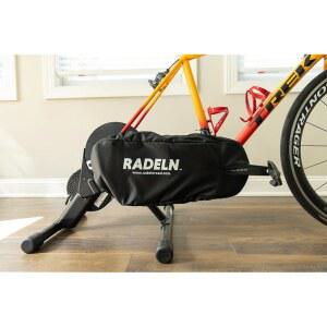 RADELN 실내 자전거 트레이너 체인 커버 보호 드라이브트레인 가드 패딩 스테이 보관 또는 여행용 링 반려동물 체인에서 멀리하기 블랙