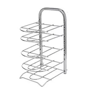 사각 XB09EX01 후라이팬 정리대 5단 후라이펜거치대 싱크대수납 팬거치대