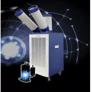 캐로스 실외기 없는 산업용 에어컨 2구 CPC-F4000B 업소용 창고 휴게소 냉방기