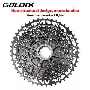 GOLDIX 13 속도 초경량 자전거 카세트 MTB 프리휠 탄소강 소재 산악 용 k7 HG 구조 스프로킷