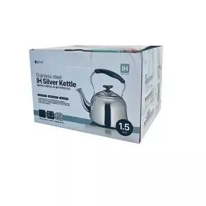 맑은하루 XR95GU56 스텐 IH 인덕션 실버주전자 1.5L