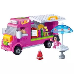 반바오 조립블록 아이스크림 트럭 자동차 모형 만들기