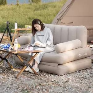 자동충전 소파 에어 소파베드 매트리스 야외 캠핑 빈백