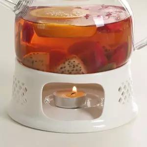 굿힐링 PB57XL72 도자기 티 워머 S-4 화이트 차데우기 다도