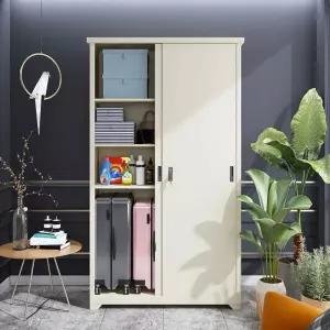 전원 주택 슬라이딩 도어 캐비닛 야외 방수 스토리지