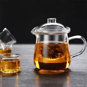 루이스 JD01ZU89 유리 티포트 450ml 내열 티주전자 유리티포트