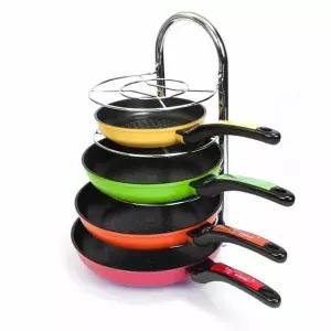 후라이팬 QT86JA90 정리대 5단 프라이팬정리 정리트레이