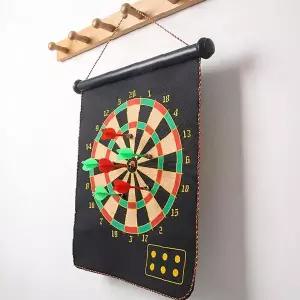 벽부착 마그네틱 다트판 특대형 사각천 안전 자석 과녁 실내 운동 놀이 게임용품