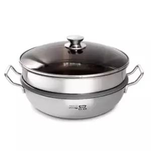 키친아트 DZ42YA31 인덕션 찜솥 찜 냄비 스텐 냄비 30cm