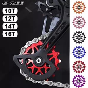 자전거 뒷 변속기 휠 세라믹 베어링 초경량 MTB 로드 가이드 액세서리