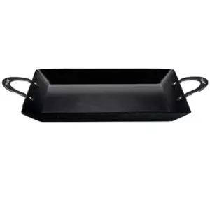 알루미늄 AB76WO16 사각 직화구이판 닭갈비 곱창 전용 코팅 조리팬 소소