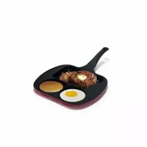 멀티팬 HS30YW57 3구 조리도구 예쁜프라이팬