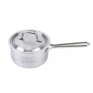 키친플라워 ZX18YO34 스텐 냄비 인덕션 편수 냄비 통3중 16cm