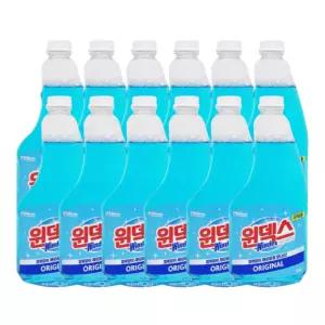 원덱스 윈덱스 유리세정제 리필 500ml 12개