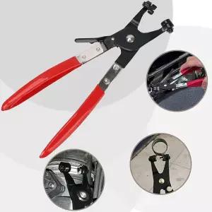 자동차 도구 키트 워터 파이프 호스 플랫 밴드 링 튜브 클램프 오토바이 트럭 트레일러 범용 수리