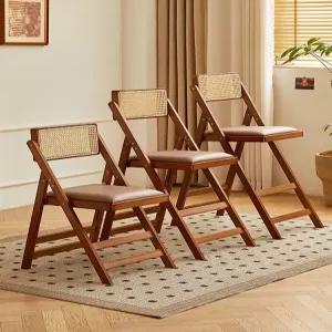 접이식 바스툴 홈바의자 갈색의 부드러운