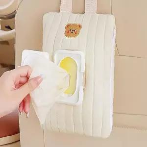 벽걸이 티슈 보관함 욕실 주방 거실 차량 휴대 물티슈 케이스 스트랩 홀더 디스펜서