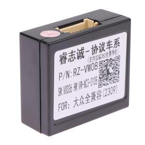 박스 DVD 자동차 플레이어 Raise RZ-08 와이어링 케이블 VW  호환 내비게이션 프로토콜 디코더 모듈