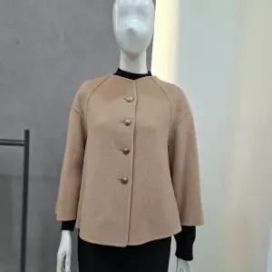 [꼼빠니아]캐시미어  울 혼방 케이프  자켓 CAFW0-WJK310  KG