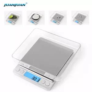 3Kg/500G 0.01g 디지털 주방 규모 정밀 보석 저울 음식 다이어트 우편 측정 LCD 전자