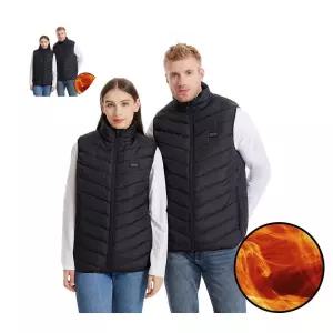 남녀 겨울 온열조끼 방한 열선내장 발열 패딩