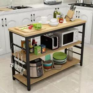 간이 조리대 보조 홈바 식탁 베이킹 미니 이동식 렌지대