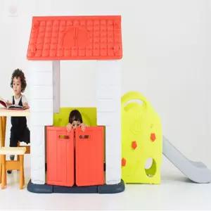 고프로컬렉션 코랄 놀이집 미끄럼틀 테이블의자세트 멀티플레이하우스