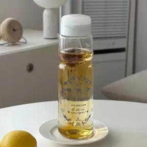 아트박스/마메종 마메종 블루로즈 글라스 티보틀 1100ml MADE IN JAPAN