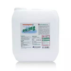 진로발효 바이오크린콜 75% 9L 살균소독제 알콜소독제 에탄올 발효주정