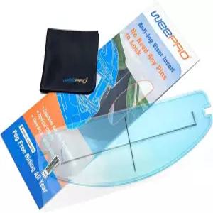 모터사이클 헬멧 바이저용 유니버설 김서림 방지 필름 페이스 쉴드 바이저 삽입 추운 아침과 비 오는 날