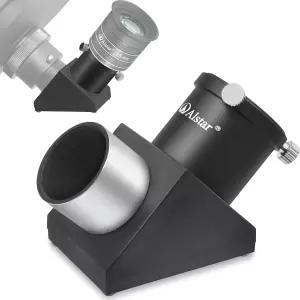알스타 대각선 미러 90도 망원경 1.25인치 고정 접안렌즈 엄지 나사 굴절 액세서리 천체 시각 관측용 렌즈