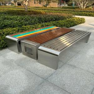 야외 정류장 철제 정원 스테인레스 휴게소 벤치의자 대기