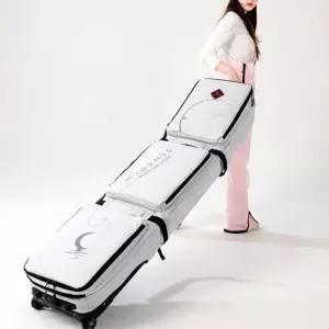 스노우보드 가방 무소음 보드 수납 바퀴 스키 롤러