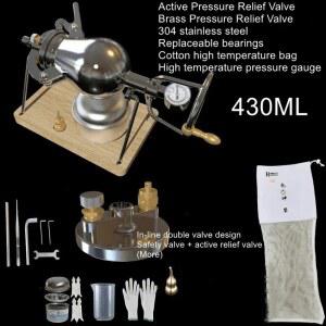 304 스테인리스 스틸 가정용 팝콘 기계