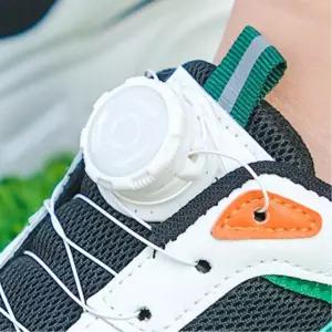 운동화끈 다이얼식 회전버클 풀리지않는 신발끈 와이어 스포츠 늘어나는끈