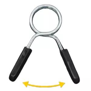 헬스 원판고정 바벨 잠금장치 고정집게 25mm 부상예방 파놋예방 조임쇠