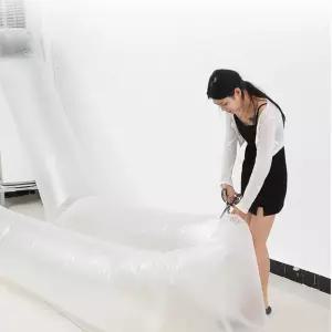 에어컨 통로터널 연장 바람연결 터널비닐 20M 냉기 에어컨비닐 빅사이즈