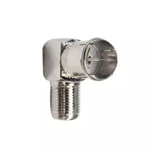 [벨톤]RF 커넥터 ㄱ자 변환 젠더 푸쉬타입 TV 안테나 CCTV 동축 케이블 잭 SJ0021-B