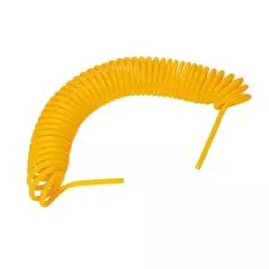 [하프클럽/]코일호스(스프링카플러X폴리우레탄)-(황) 6X4X5 CDC-UC645
